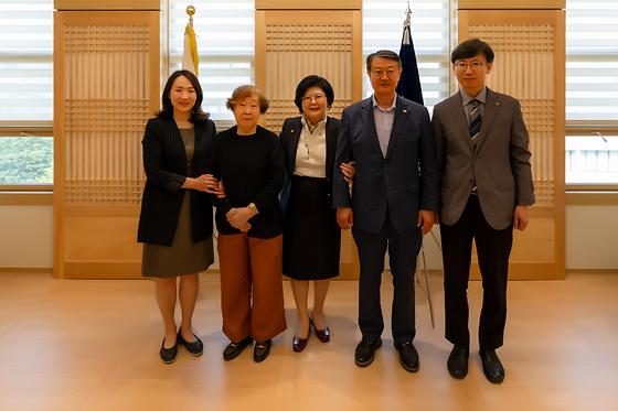 장세정 동문 접견