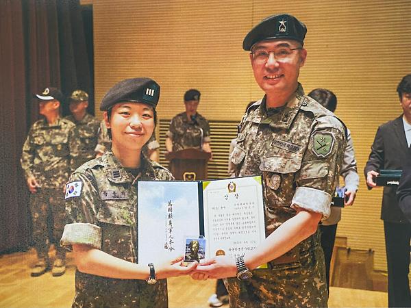 육군학군단 양은지 후보생, 2025년 하계 입영훈련 1위 전국 최우수 후보생 선정