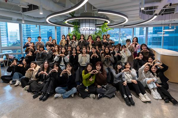  글로벌 미디어사 WPP Media 코리아 본사 탐방 '캠퍼스 데이' 개최